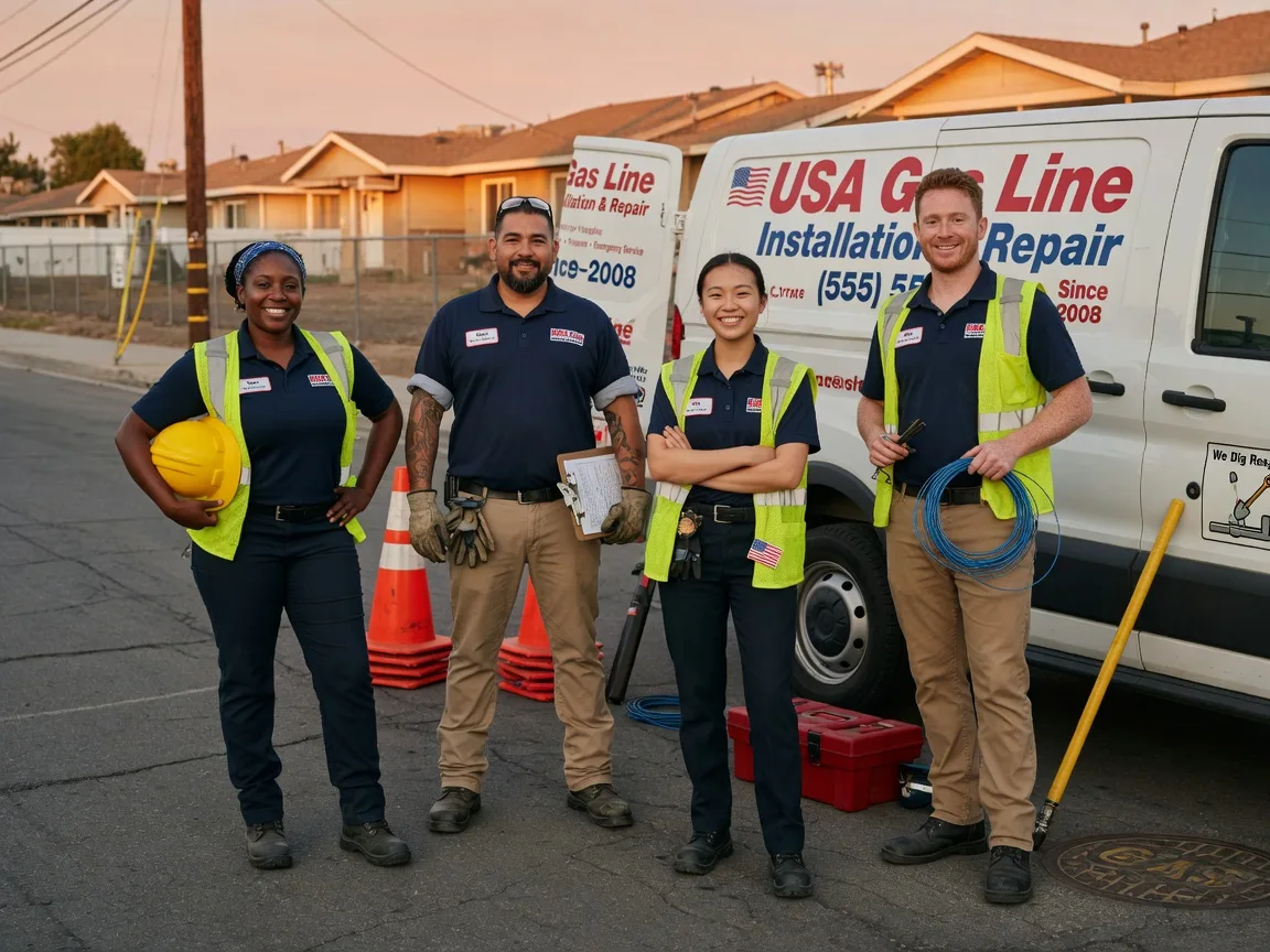 Gas Line Installation company in Howard, PA
